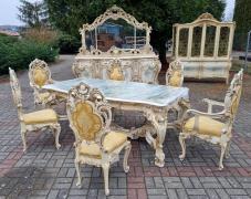 Wenecki salon / jadalnia w stylu Rokoko - zdjęcie 1