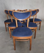 Komplet 6 krzeseł modernistycznych po renowacji. - zdjęcie 2