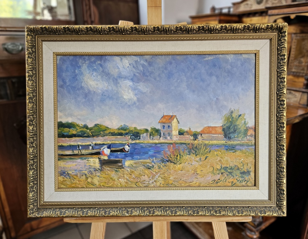 Jerzy Gell według Alfreda Sisleya