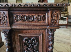 Biurko neorenesansowe - zdjęcie 4