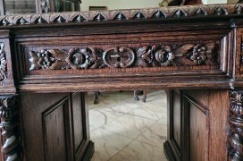 Biurko neorenesansowe - zdjęcie 5