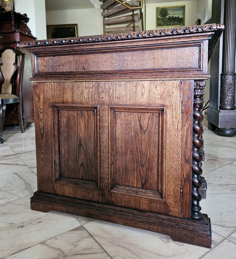 Biurko neorenesansowe - 7