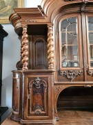 Pałacowy orzechowy kredens Groschkus - zdjęcie 6