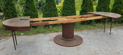 Rozkładany stół secesyjny - zdjęcie 5