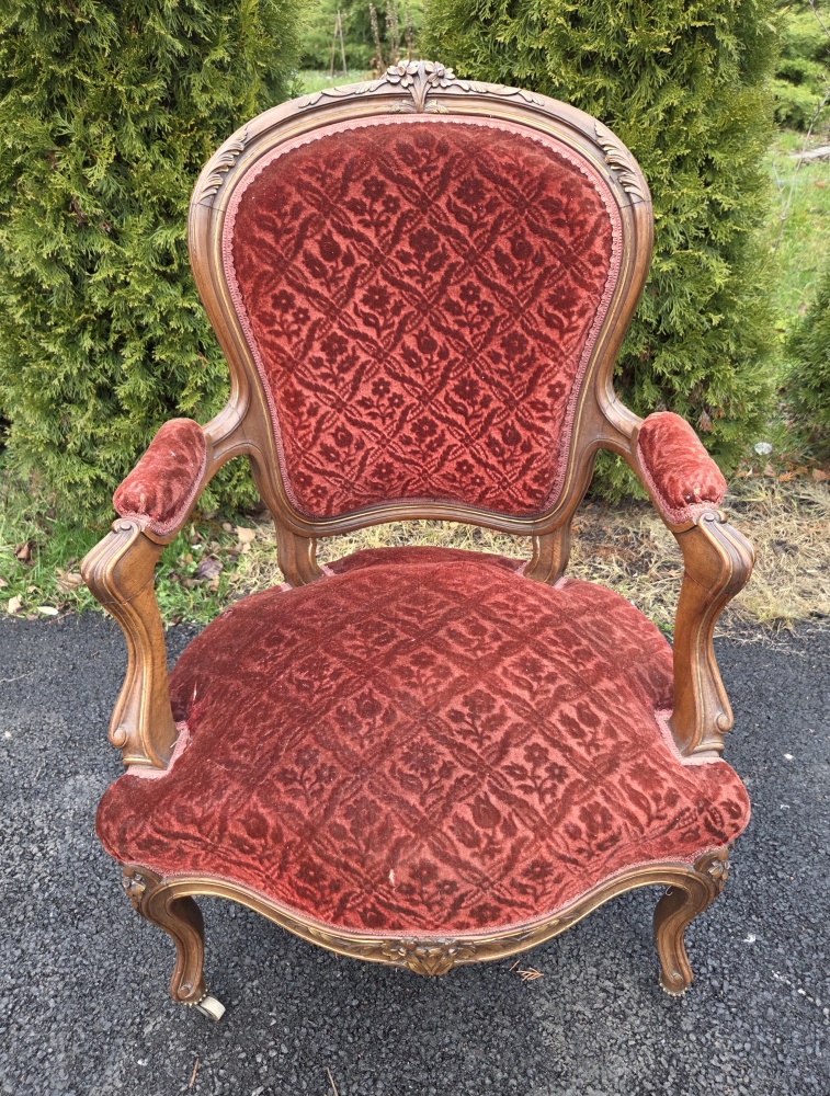 Fotel w stylu chippendale - 2