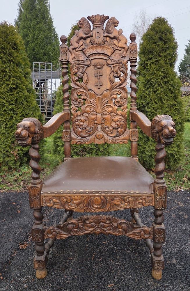 Tron w stylu gdańskim