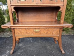 Niepowtarzalny kredens secesyjny. - zdjęcie 8