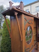 Niepowtarzalny kredens secesyjny. - zdjęcie 11