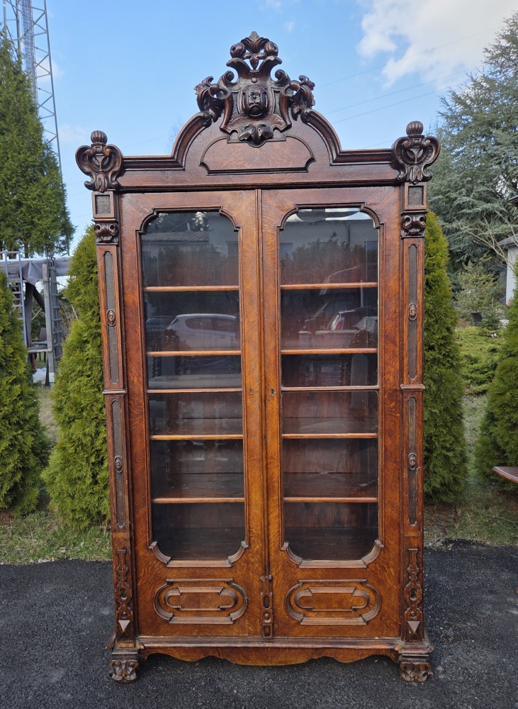 Piękna biblioteczka pocz. XIX wieku Historyzm