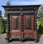 Szafa barokowa palisander - zdjęcie 1