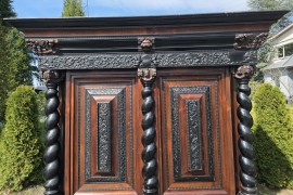 Szafa barokowa palisander - zdjęcie 6