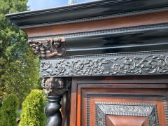 Szafa barokowa palisander - zdjęcie 7