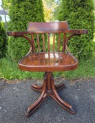 Fotel obrotowy w stylu Thonet - zdjęcie 1