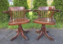 Fotel obrotowy w stylu Thonet - zdjęcie 5